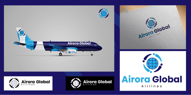 Airora Global Airlines – Premium Airline Logo Te