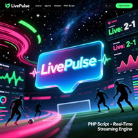 LivePulse - Live Realtime Sports Stream Portal