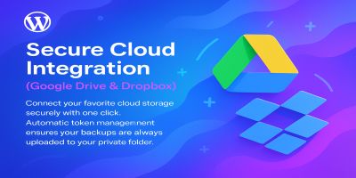 Auto Cloud Backup – Google Drive Dropbox WP