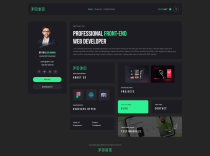 Pucu - Creative Portfolio HTML Template Screenshot 1