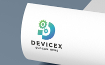 Digital Devices Letter D Logo Screenshot 1