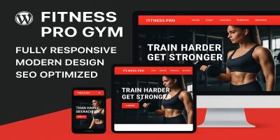 Fitness Pro Gym - Premium WordPress Theme