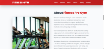 Fitness Pro Gym - Premium WordPress Theme Screenshot 4