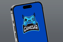 Gaming Controller with E-sports Logo Screenshot 3