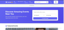 EventsHub – Live Events And Festivals Portal Screenshot 1