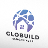 Professional Global Real Estate Logo