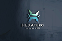 Digital Pixel Letter H Logo Screenshot 1