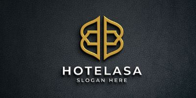 Symmetrical Ornament Monogram Logo