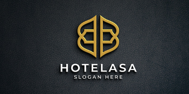 Symmetrical Ornament Monogram Logo