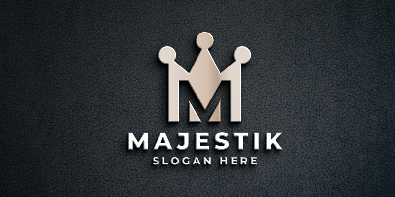 Modern Monogram of Authority and Class Logo