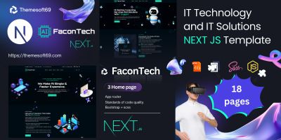 FaconTech - IT Technology and IT Solutions NEXT JS