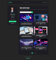 Pucu - React Portfolio Web Template Screenshot 4