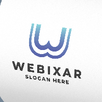 Web Digital Connectivity Letter W Logo