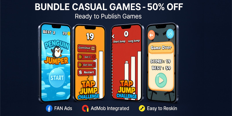 Bundle 3 Premium Unity Casual Games