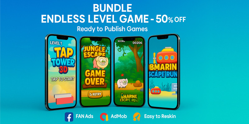 Bundle 3 Premium Unity Endless Level Games