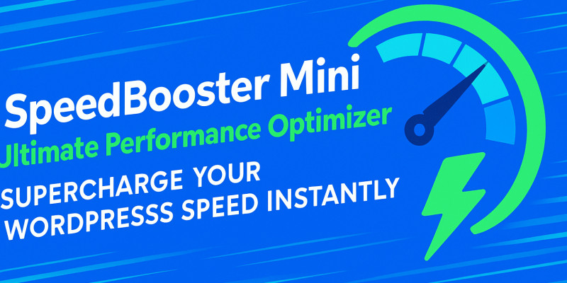 Speed Booster Mini – WordPress Plugin