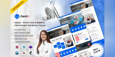 Dentkl - Medical Odontologist WordPress Theme