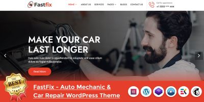 FastFix - Auto Mechanic And Car Repair Theme