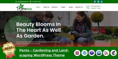 Penta - Gardening and Landscaping WordPress Theme