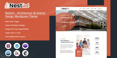 Nestint - Architecture WordPress Theme