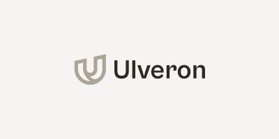 Ulveron Modern Letter U Logo