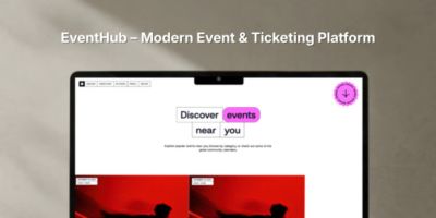 EventHub - Modern Even And Ticketing Platform