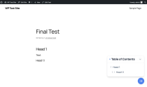 WP Auto-ToC - Premium Table of Contents Screenshot 3