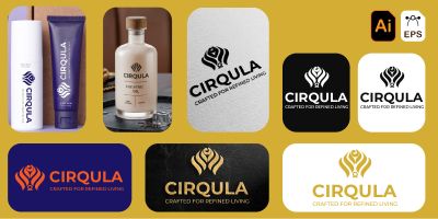Cirqula – Modern Minimal Lifestyle Logo