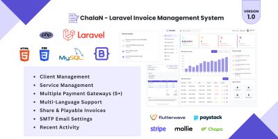 ChalaN - Laravel Invoice Management System