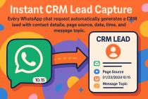 WhatsappyChat CRM Connect - WhatsApp Chat Widget Screenshot 3