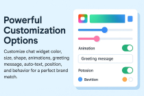 WhatsappyChat CRM Connect - WhatsApp Chat Widget Screenshot 6