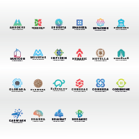 22 All in One Logos Vector Template 