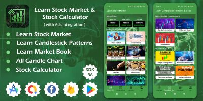  Learn Stock Market - Stock Calculator Android App
