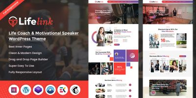 Lifelink - Life Coach WordPress Theme