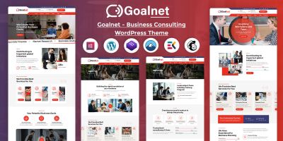 Goalnet - Business Consulting WordPress Theme