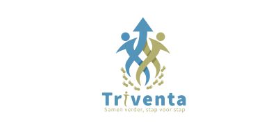 Modern Minimalist Triventa Logo 