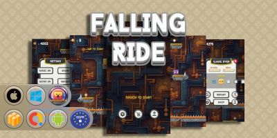 Falling Ride - Buildbox Template