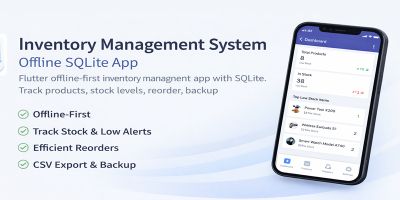 Inventory Management System – Offline SQLite App