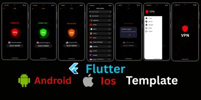 VPN Template – Flutter OpenVPN Client
