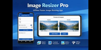 Image Resizer Pro – Offline Flutter App