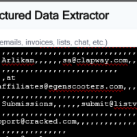 Text to Structured Data Extractor