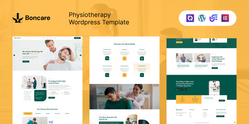 Boncare - Physiotherapy And Physical Therapy Theme