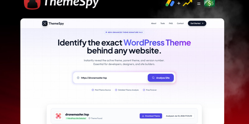 ThemeSpy - Detect Any Wordpress Theme