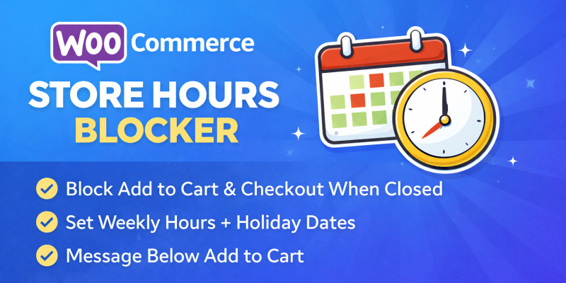 WooCommerce Store Hours Blocker Plugin