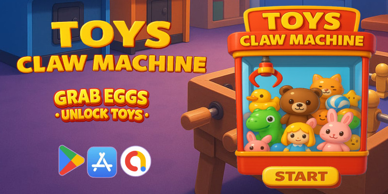 Toys Claw Machine - Unity Source Code