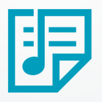 Notes Fold Logo Design Vector