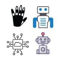 Robotics Engineering Icons Pack 