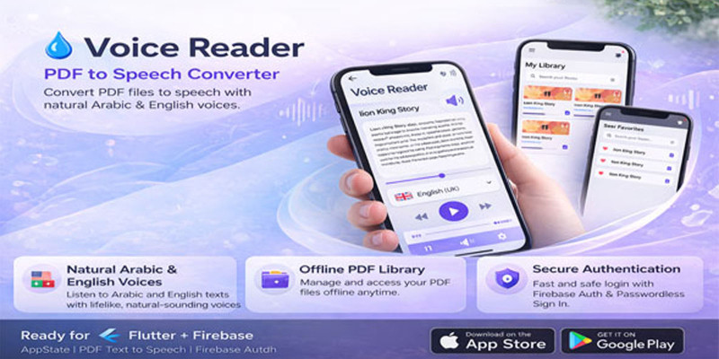 Voice Reader - Flutter Application
