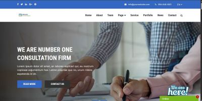 Business Website CMS