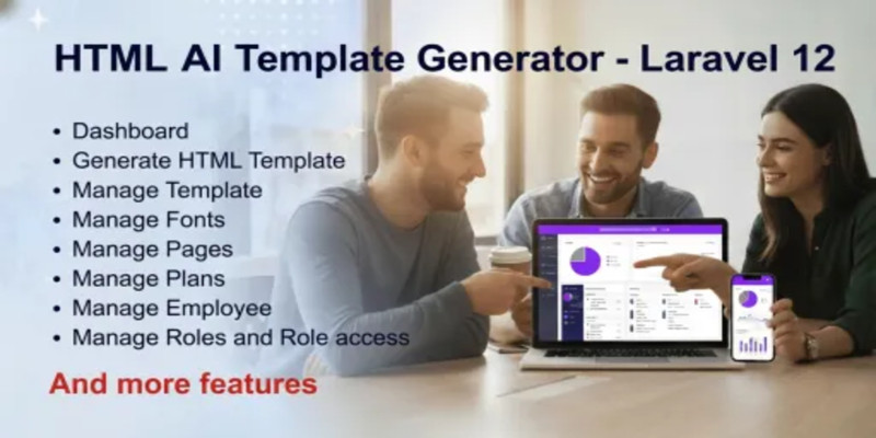 AI HTML Template Generator